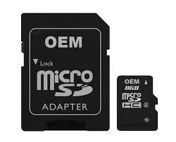 memoria micro sd de 8g